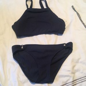 Roxy Blue Two Piece Swim Suit